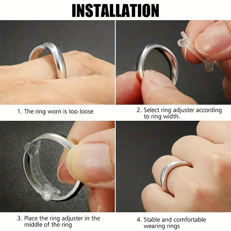 Almohadillas reductoras para anillos – Ajustadores de talla fijos