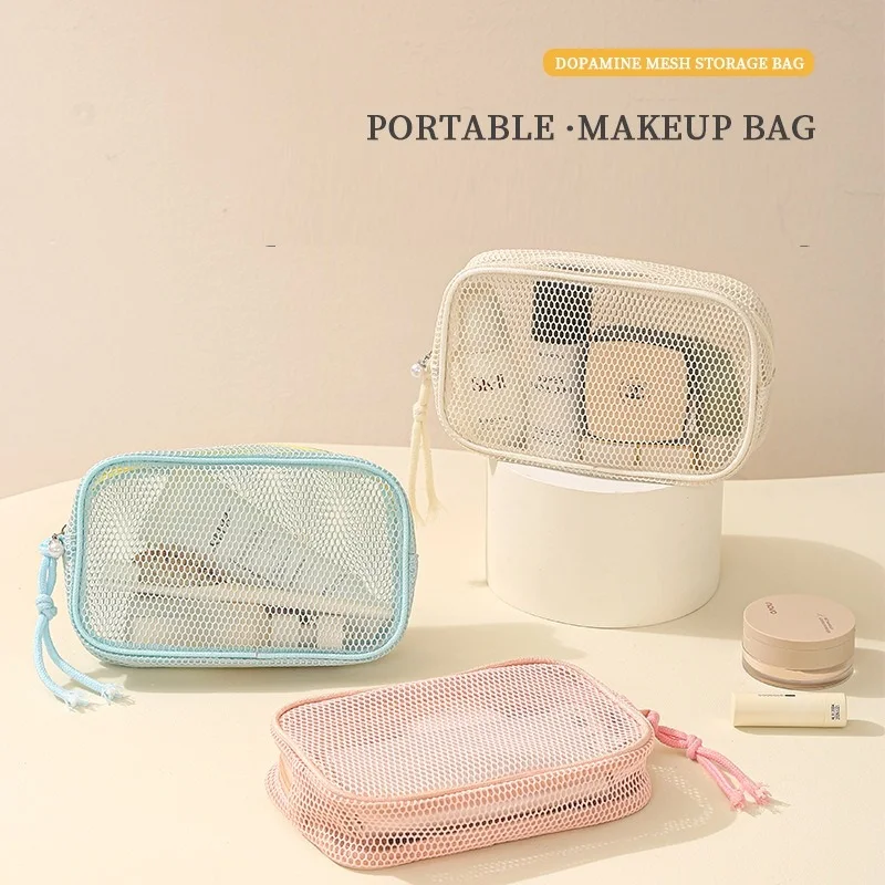 Bolsa aseo infantil nylon cremallera bolsillo mesh - imagen 3