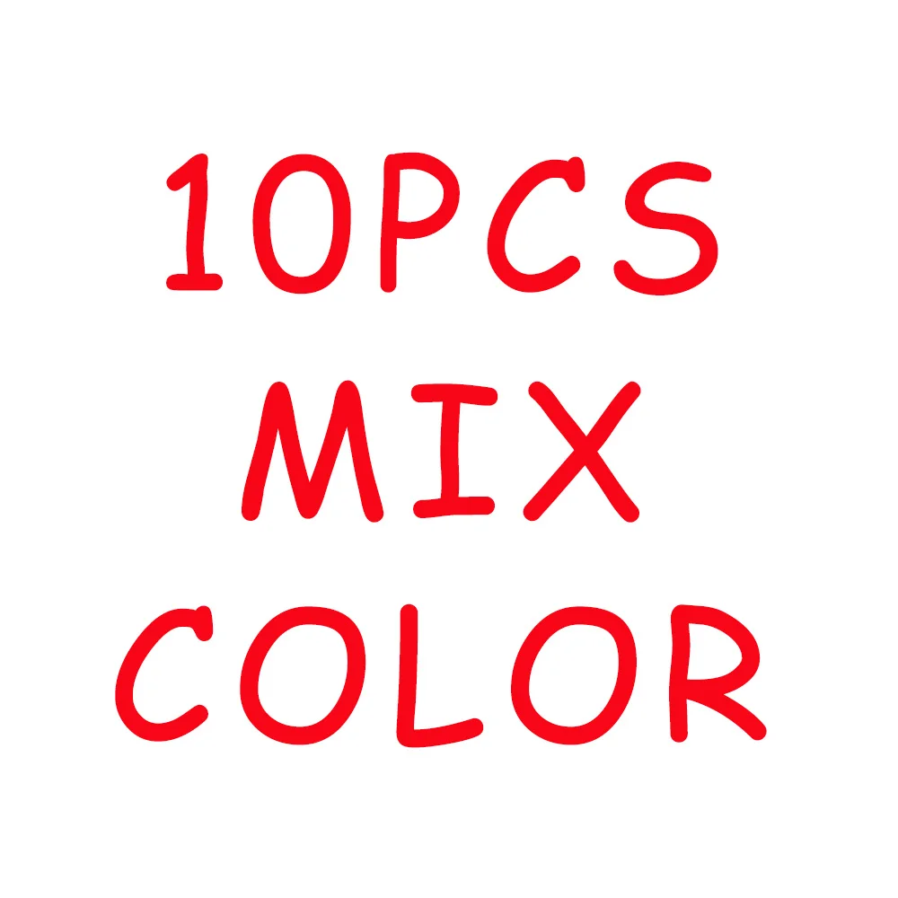 10pcs mix color