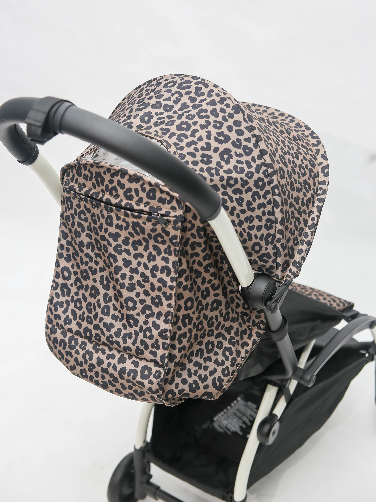 6 + dosel y colchón aptos para YOYO3 YOYO2 YOYA tela gruesa impermeable estampado de leopardo sombrilla cojín accesorios de cochecito de bebé - imagen 5