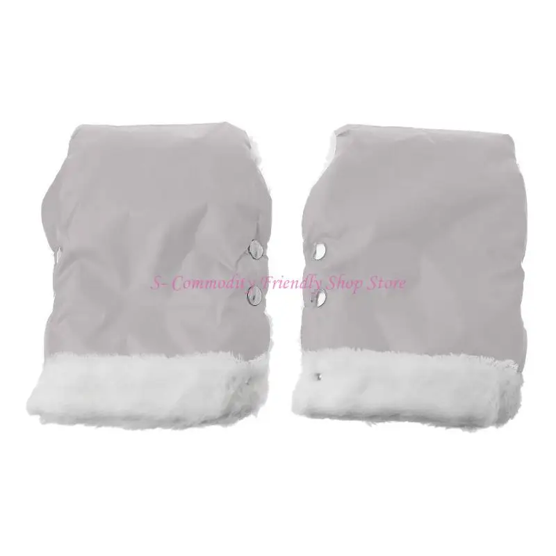 85AE guantes para cochecito bebé invierno cálido cochecito mano accesorios para cochecito - imagen 3