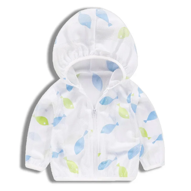 Chaqueta infantil protección solar KF1016 – Transpirable para verano - imagen 2