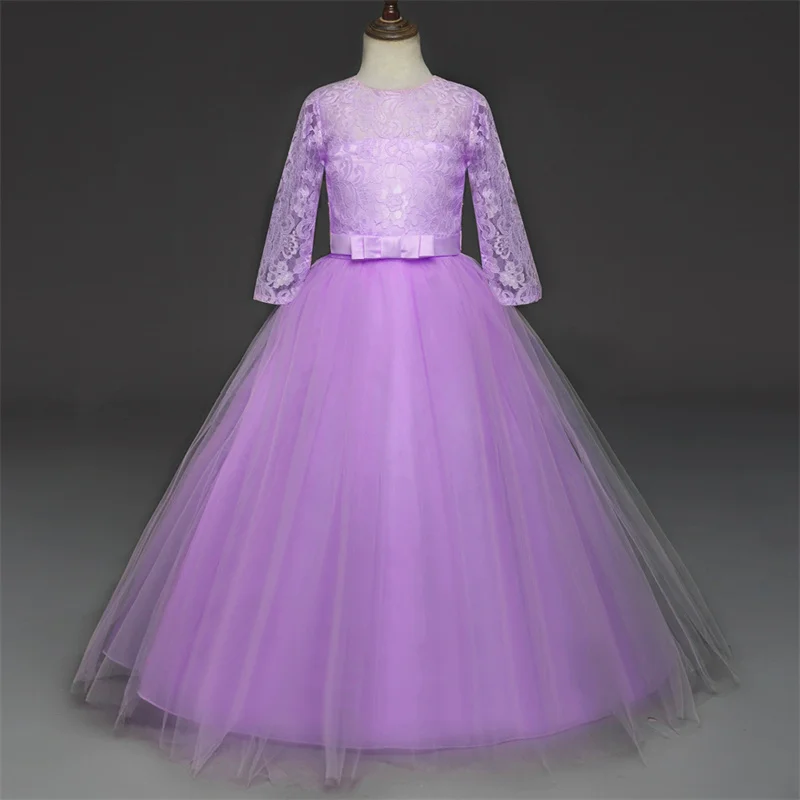 Vestido de Princesa para Niña – Falda de Tul y Manga Larga - imagen 2