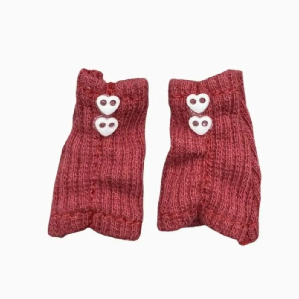 Ropa de princesa, calcetines tejidos de 5 colores, tubos de calcetines apilables, Mini ropa, calcetines apilables para muñecas OB11 1/11 - imagen 5