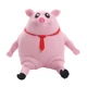 Large pink pig
