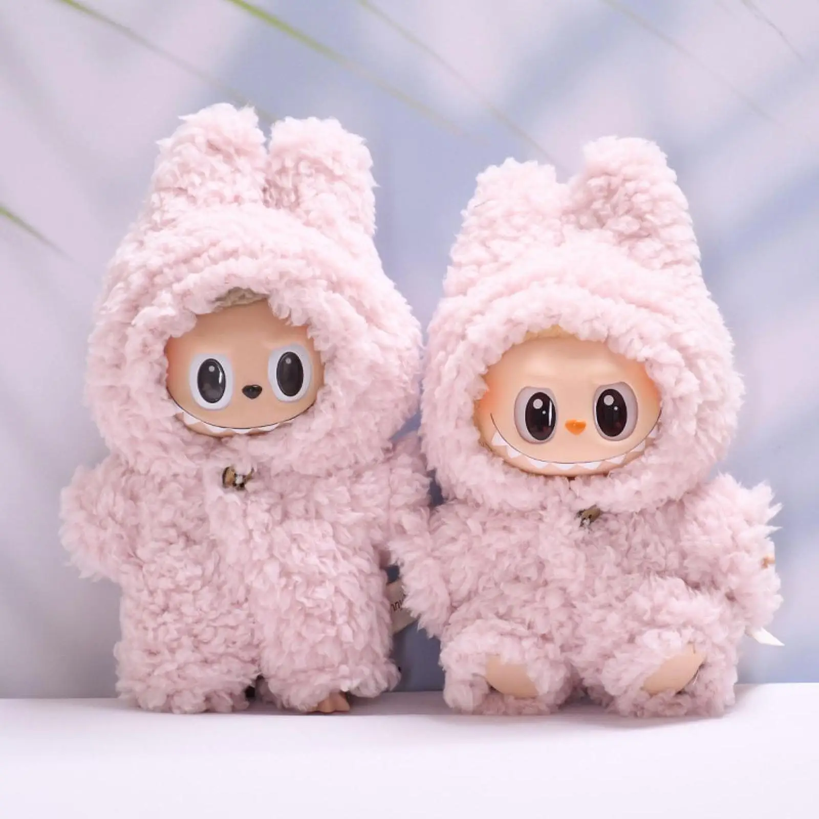 Plush Figure Romper Fashion Kids Hands on DIY Flexibility Imagination Photo Props Costumes Doll Clothing Doll Jumpsuit for 17cm