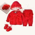 red set 5 pcs shoes