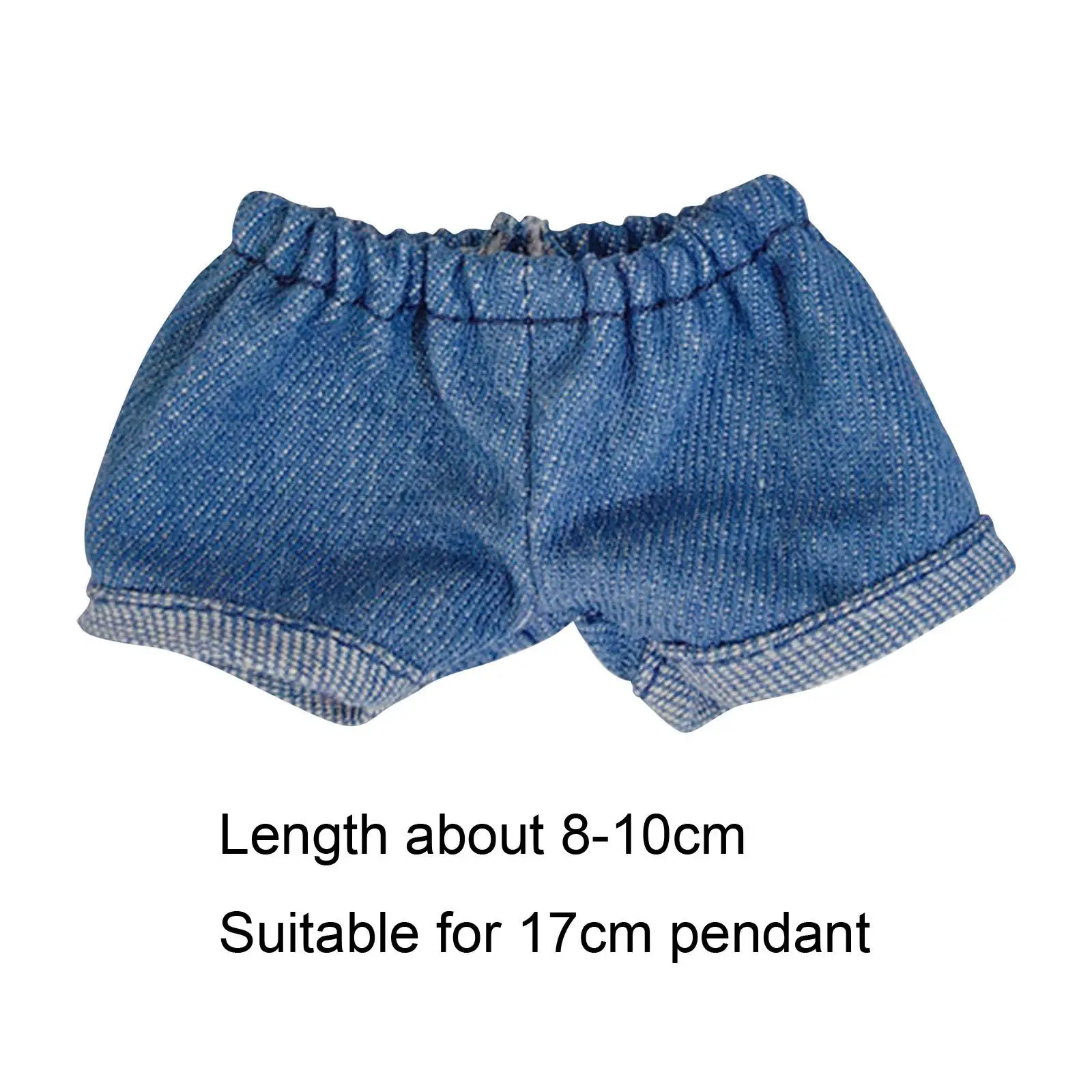 Jeans Comfortable Costume 17cm Fashion Doll Clothes Doll Accessories for Ages 5 6 7 8 Little Girls Gift 17cm Pendant Doll