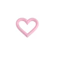 5pcs Baby pink