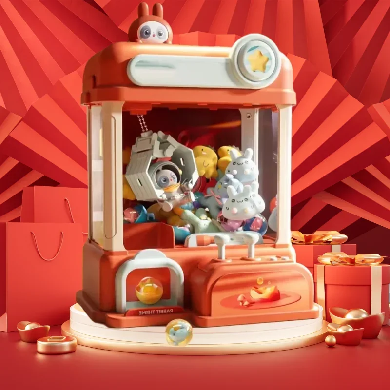 Máquina de garra para muñecas, máquina expendedora de muñecas con Clip de Control remoto, juguetes para atrapar muñecas para niños, máquina de agarre, abrazadera, regalos para el Día de los niños - imagen 4