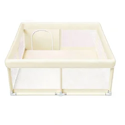 IMBABY Parque de juegos grande para bebés con valla seguridad