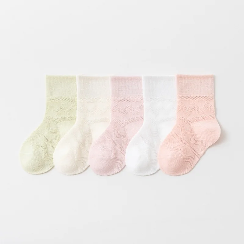 Calcetines de malla transpirable para bebé – Suaves y frescos