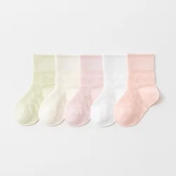Calcetines de malla transpirable para bebé – Suaves y frescos
