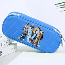 Bolsa de lápices de dibujos animados de Zootopia de Disney, estuche de bolígrafo bonito de Anime, bolsa de almacenamiento de papelería Kawaii para estudiantes, bolsas para niños, regalo de Navidad 2026