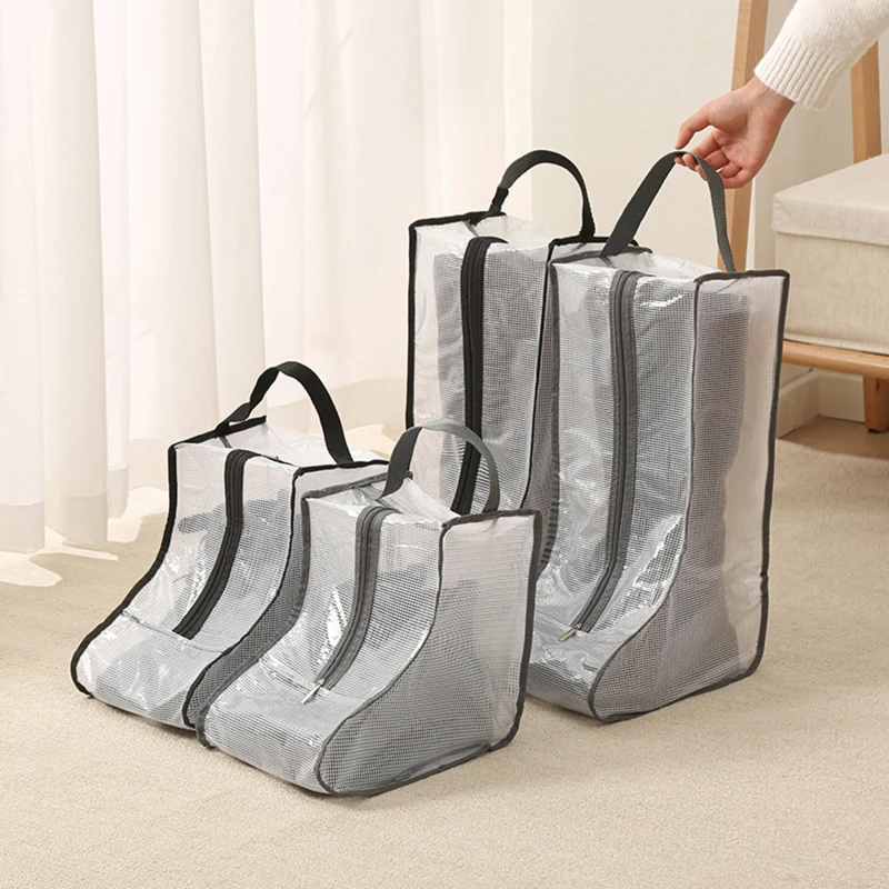 Fundas protectoras transparentes para botas – Bolsa portátil - imagen 5