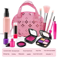 Kit de maquillaje infantil con sombras de ojos para niñas