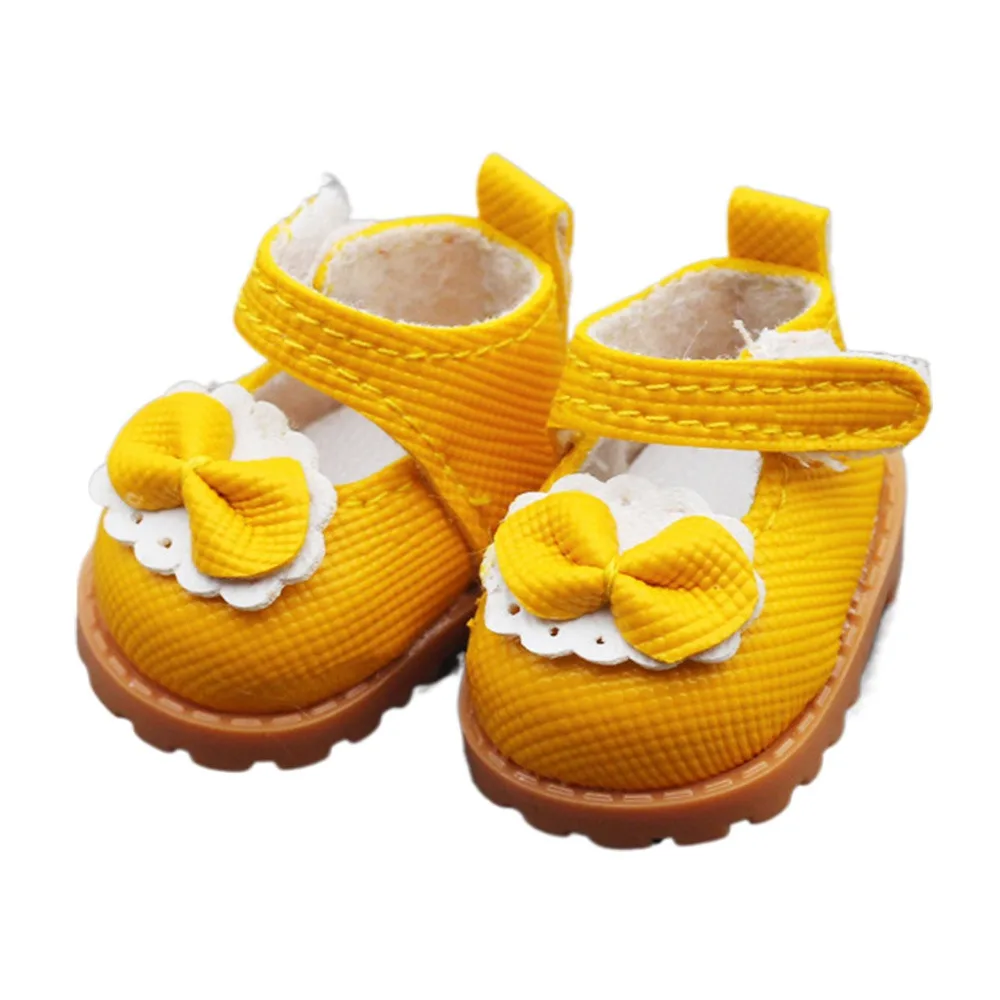 Pasatiempos hechos a mano para reemplazo de zapatos, múltiples estilos, zapatos con lazo, accesorios para muñecas DIY, juguetes para muñecas