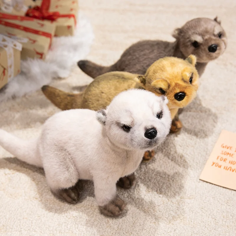 Peluche de nutria realista para niños – Regalo perfecto - imagen 5