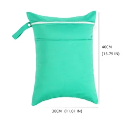 Bolsa portabebés impermeable con doble bolsillo – Reusable para viajes
