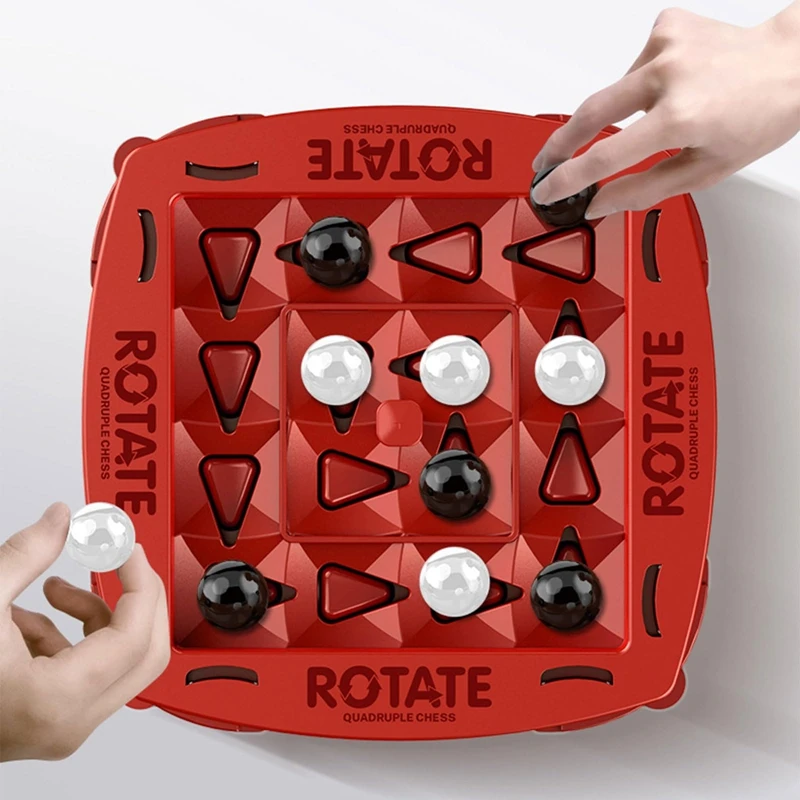 Juego de mesa educativo con ajedrez lógico y rompecabezas - imagen 2