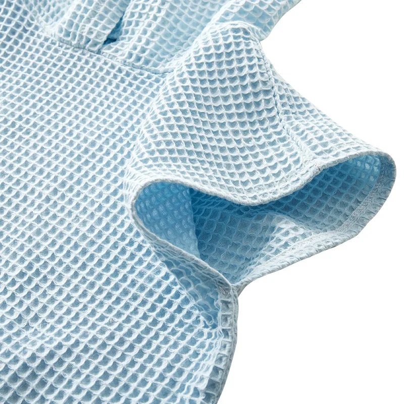 Toalla bebé con capucha de algodón – Suave para baño y playa - imagen 4