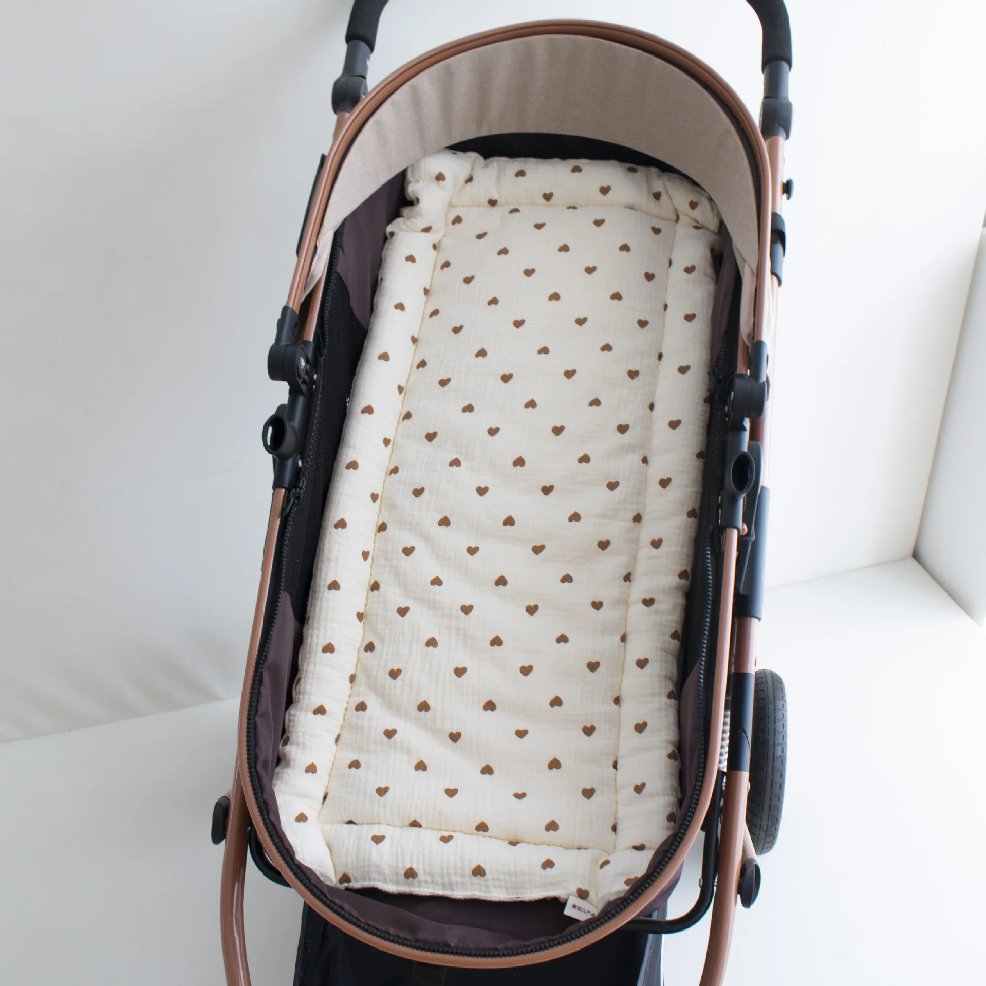 Funda universal de algodón suave para cochecito – Grosor extra - imagen 5