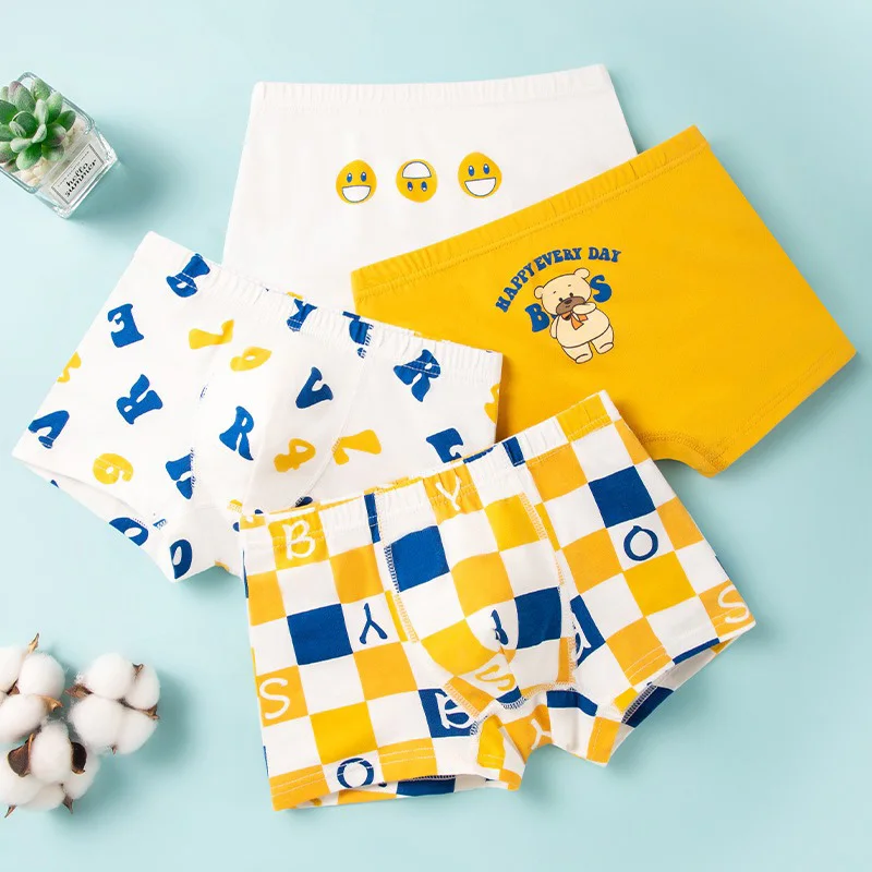 Calzoncillos boxer de algodón para niños – Estampado de vehículos - imagen 4