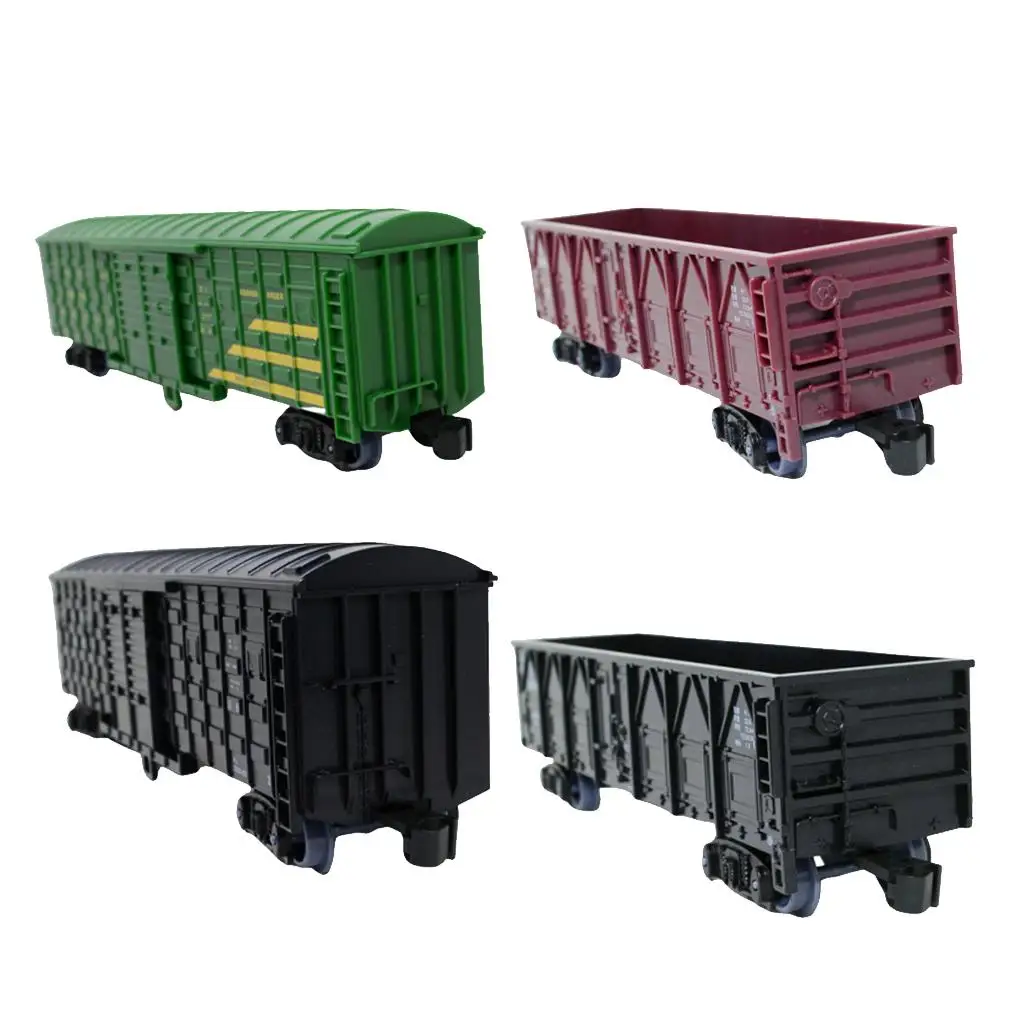 Vagón de carga H0 escala infantil – Maqueta ferroviaria para montar - imagen 2