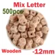 500pcs Mix Letter