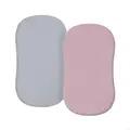 gray and pink