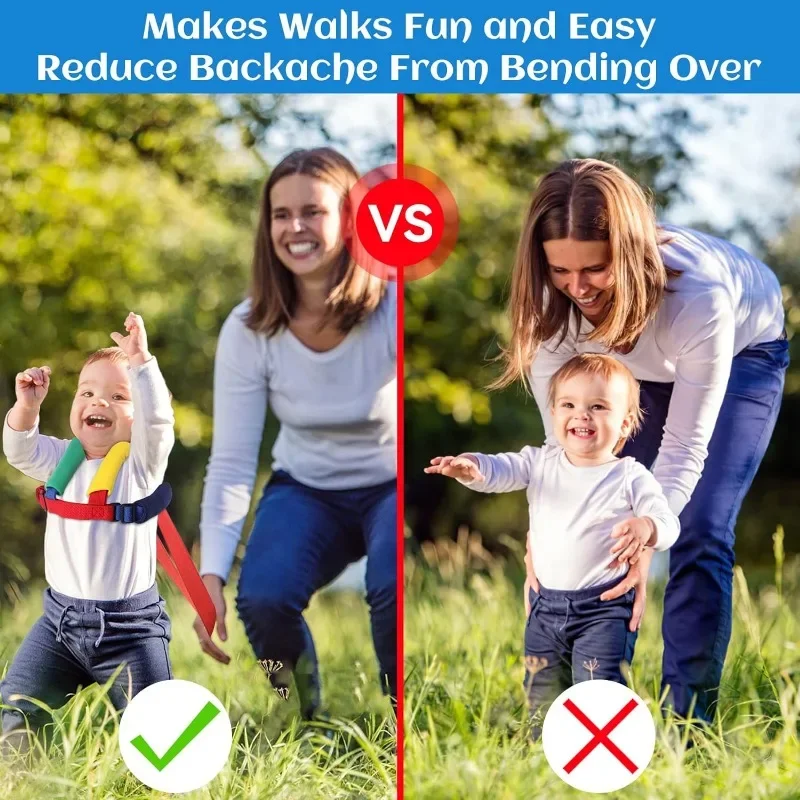 Riendes antipérdida cómodas para bebés – Arnés de paseo seguro - imagen 2