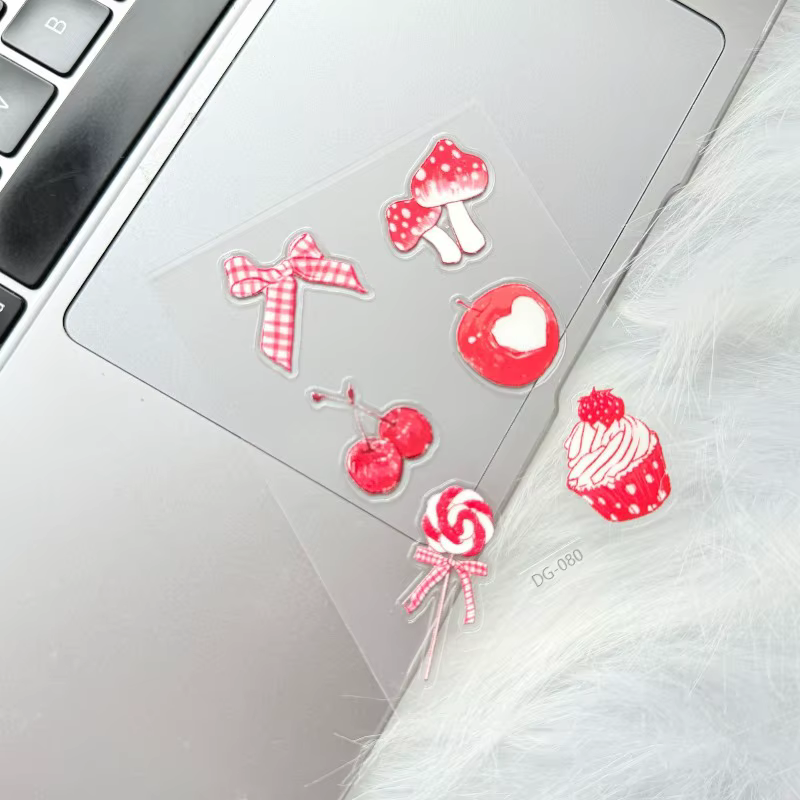 Pack pegatinas 3D con relieve decorativas – Kawaii para accesorios - imagen 2