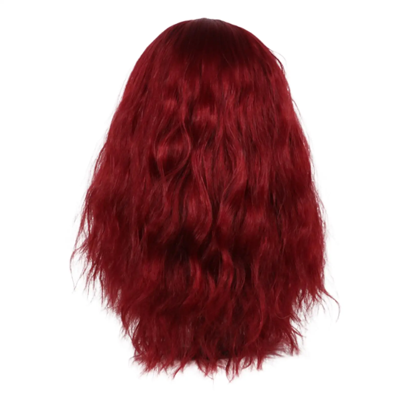 20cm BJD Doll Wig Air Supplies Heat Resistance Fiber Cute for 33-36cm Head Handmade Long Hair