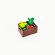 basket and apple
