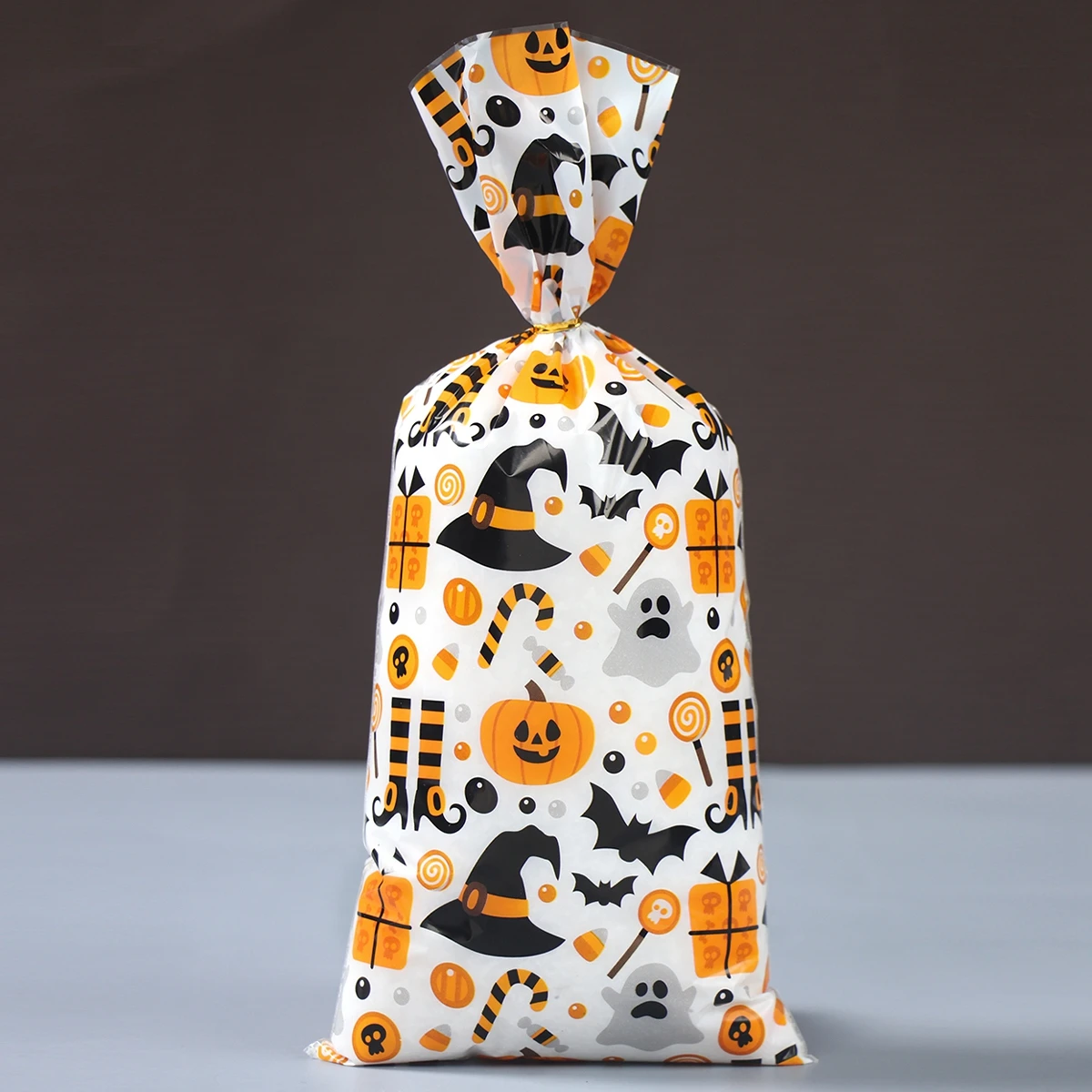 Bolsas de regalo de Halloween, decoración de fiesta de Halloween, regalos para niños, calabaza, fantasma, gato, dulces, galletas, bolsas de embalaje - imagen 2