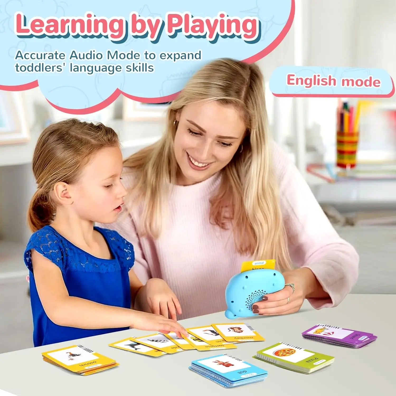 Tarjetas Flash de educación temprana 112P/225, juguetes de aprendizaje, tarjetas flash parlantes para niños en edad preescolar, libro de Audio electrónico en inglés, regalo - imagen 5