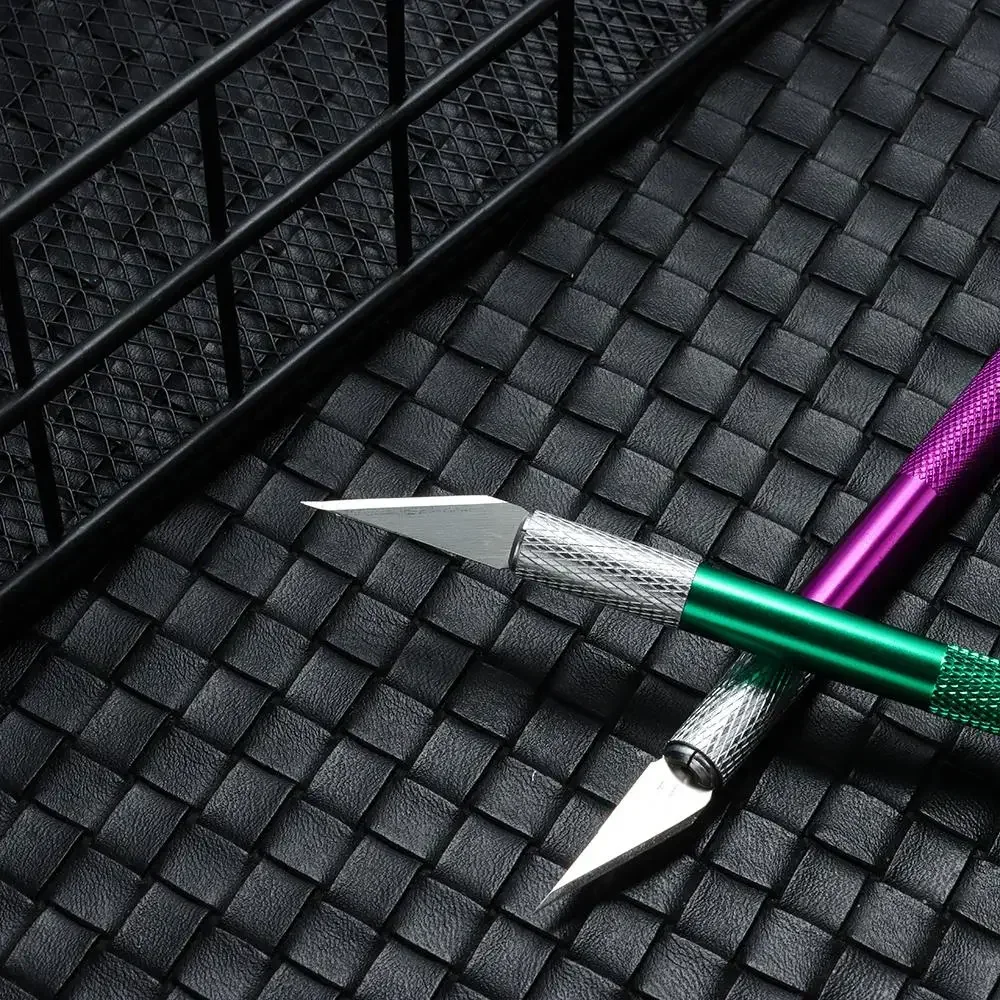 Cortador de grabado de pasteles artesanales, escultura antideslizante con cuchillo de hoja, bisturí de Metal, 1 ud. - imagen 3