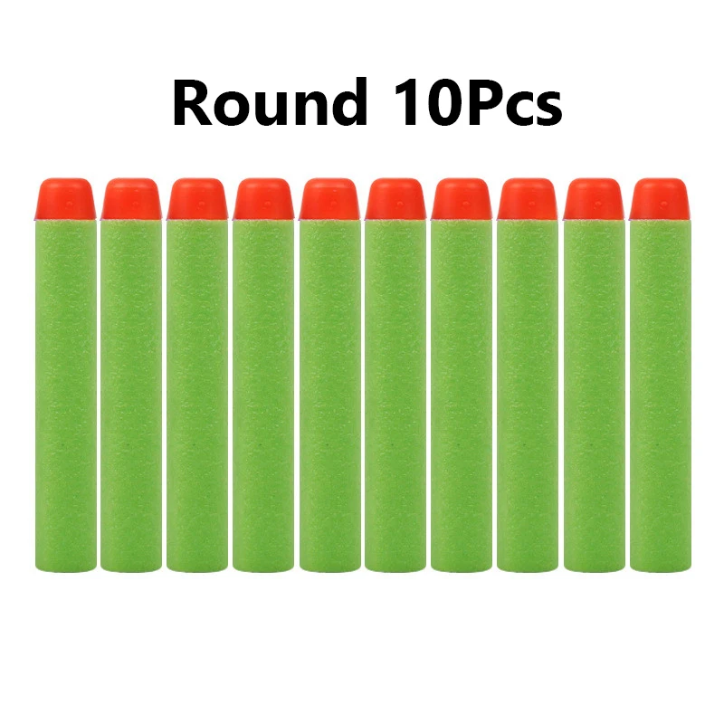 10 Pcs-Green round