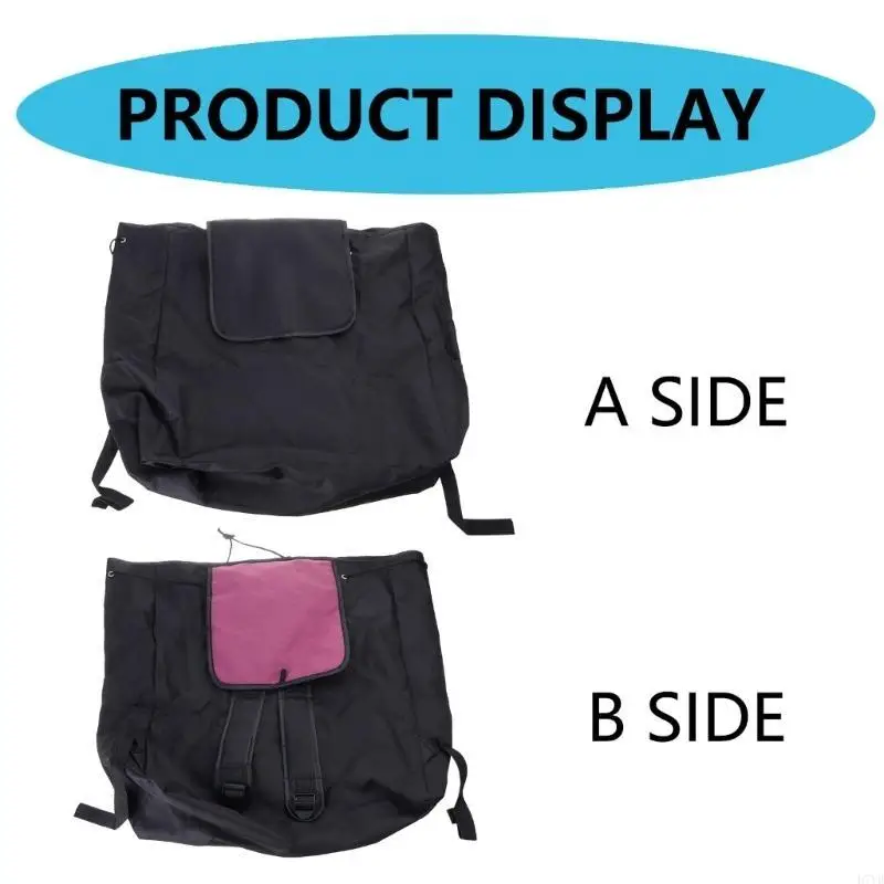 D7YD bolso a prueba salpicaduras correa hombro ajustable mochila almacenamiento gran capacidad mochila fácil - imagen 5