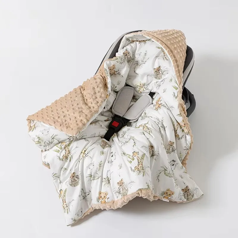 Saco térmico para cochecito de bebé – Manta con capucha a prueba de viento - imagen 4