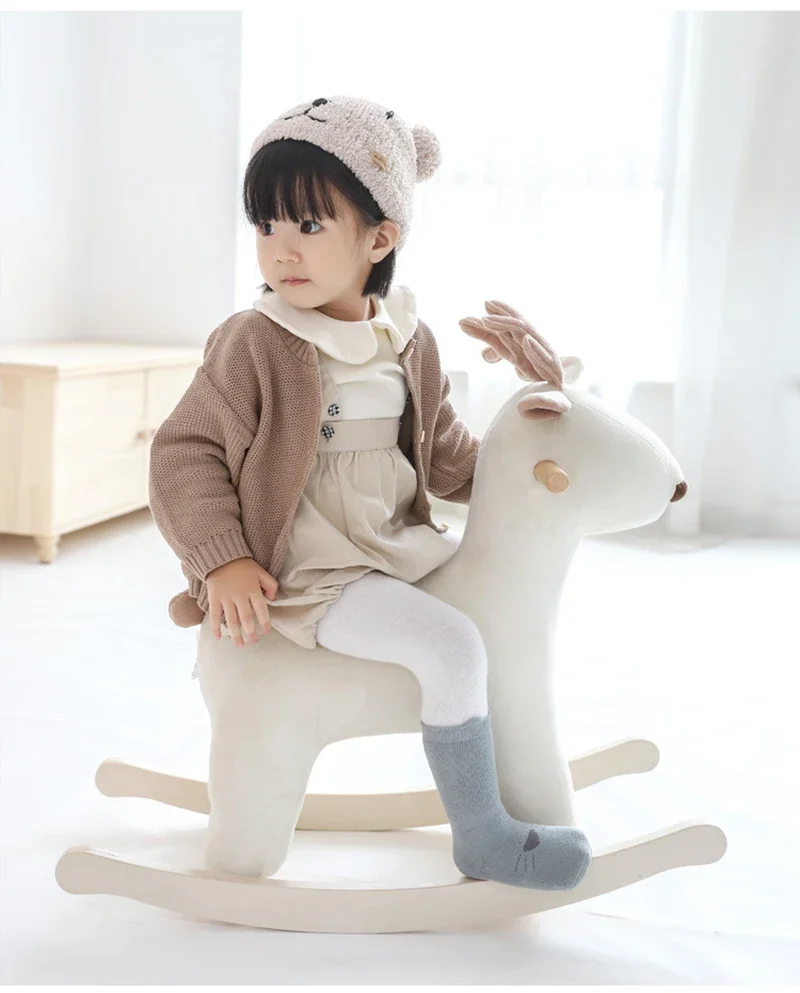 Calcetines de invierno para bebé, medias antideslizantes de dibujos animados, accesorios de manguera cálidos para niños de 0 a 5 años, 1 par - imagen 3