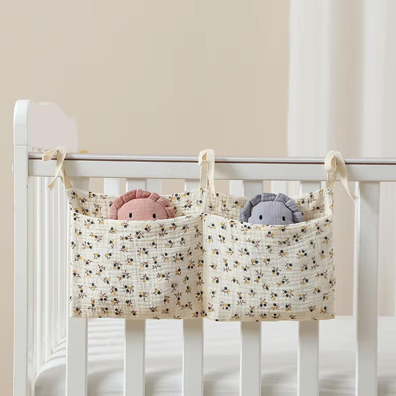 Organizador colgante para cuna – Bolsa multiusos bebé