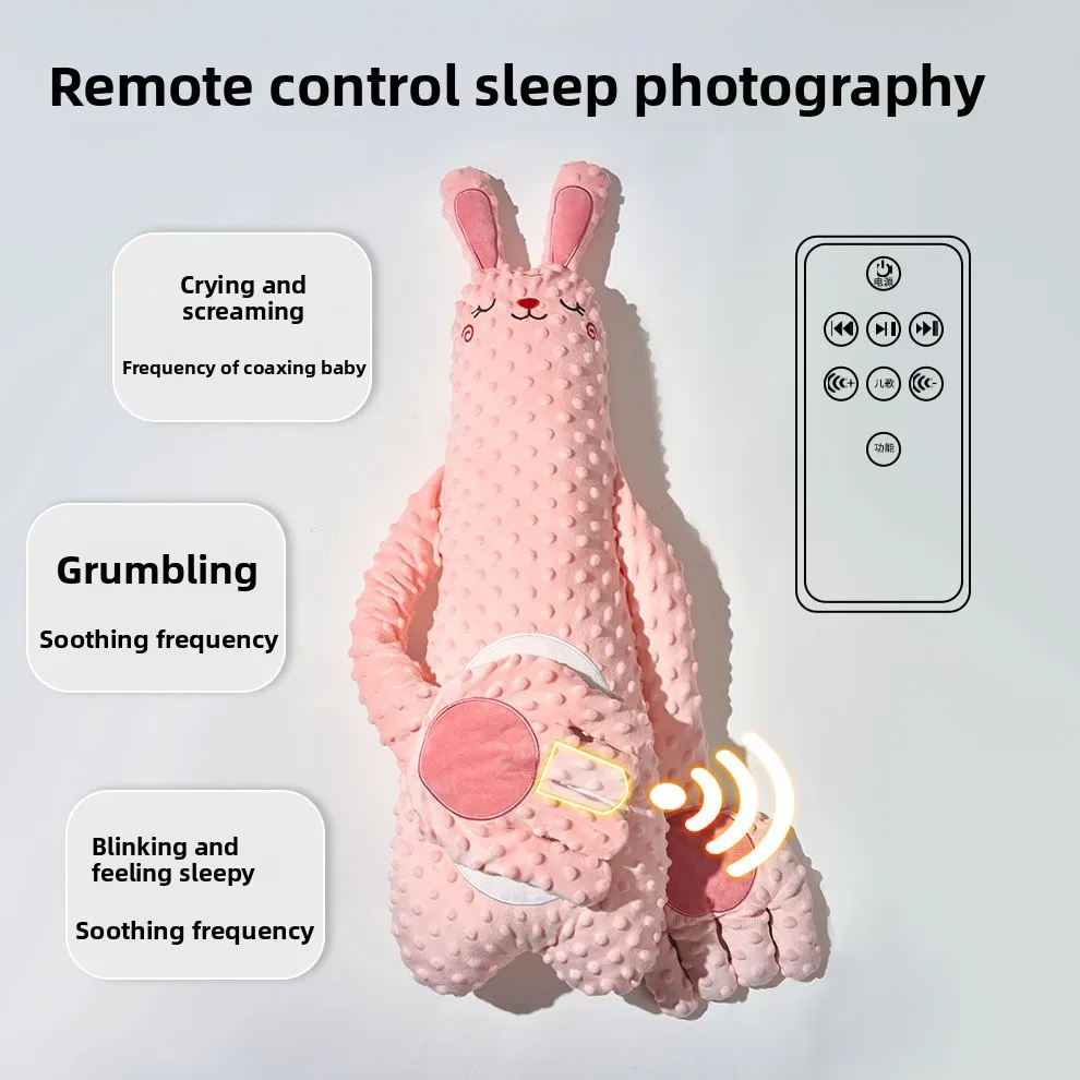 Almohada relajante anti-picazón para bebés, abrazo recién nacidos