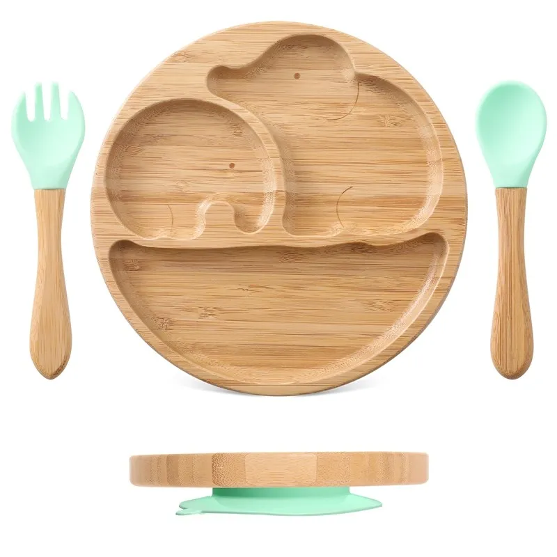 3PCS Elephant Green