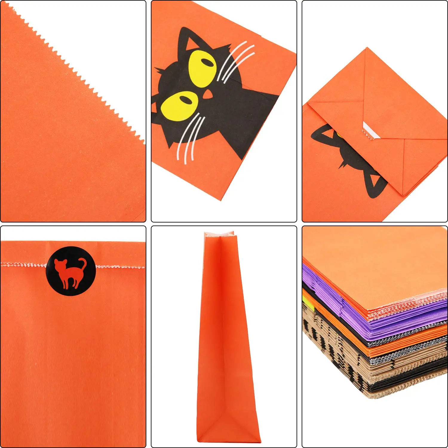 Bolsas de papel Kraft Halloween – Ideales para chuches y fiestas - imagen 3