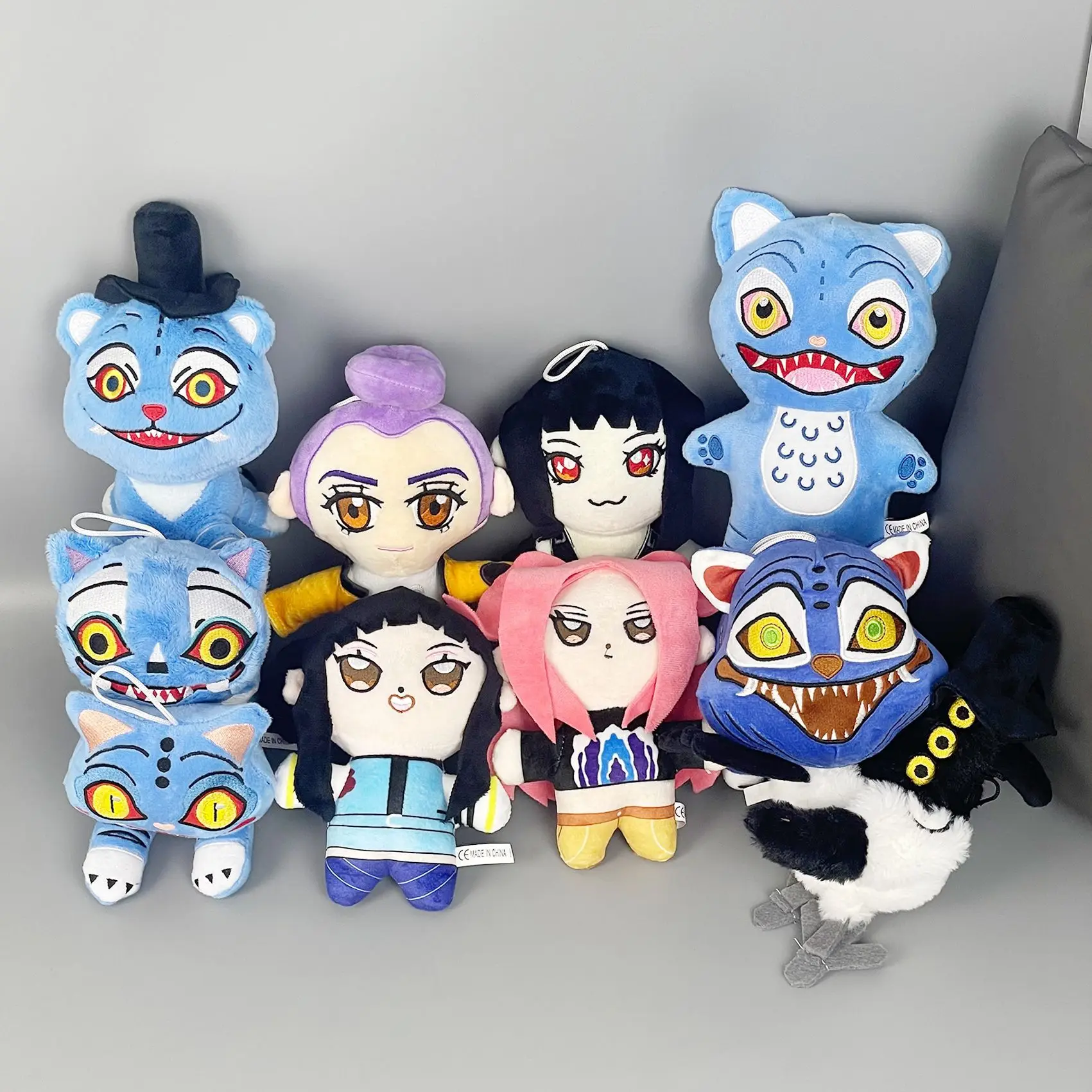 Nuevo juguete de peluche de tigre de cazadores de demonios Kpop Zoey Mira Rumi figura de juguete muñeco de peluche de tigre K Pop Merch regalo de cumpleaños