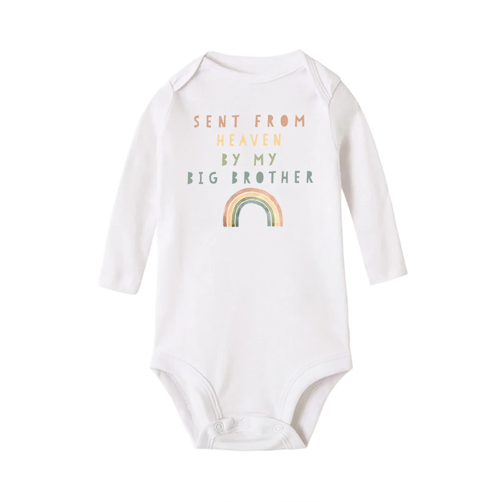 The One Where They Got Their Rainbow, traje de manga larga para bebé recién nacido, pelele, mono informal de moda de verano, Ropa infantil - imagen 4