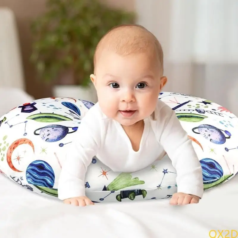 Funda de almohada de lactancia para bebé, funda de almohada de lactancia desmontable, transpirable para mamá - imagen 3