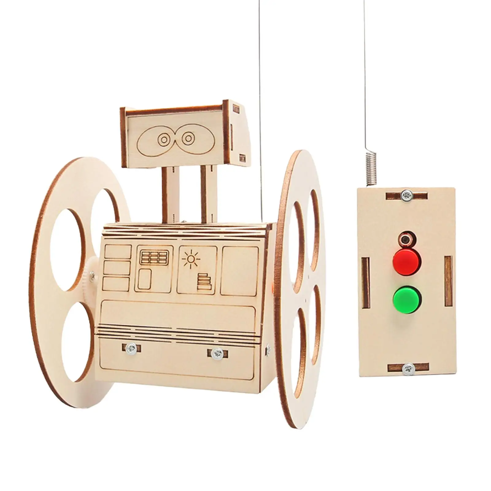 RC Balancing Robot Developing Intelligent Need to Assemble Montessori Educational Toy DIY Materials for Kids Ages 7-12 Years Old