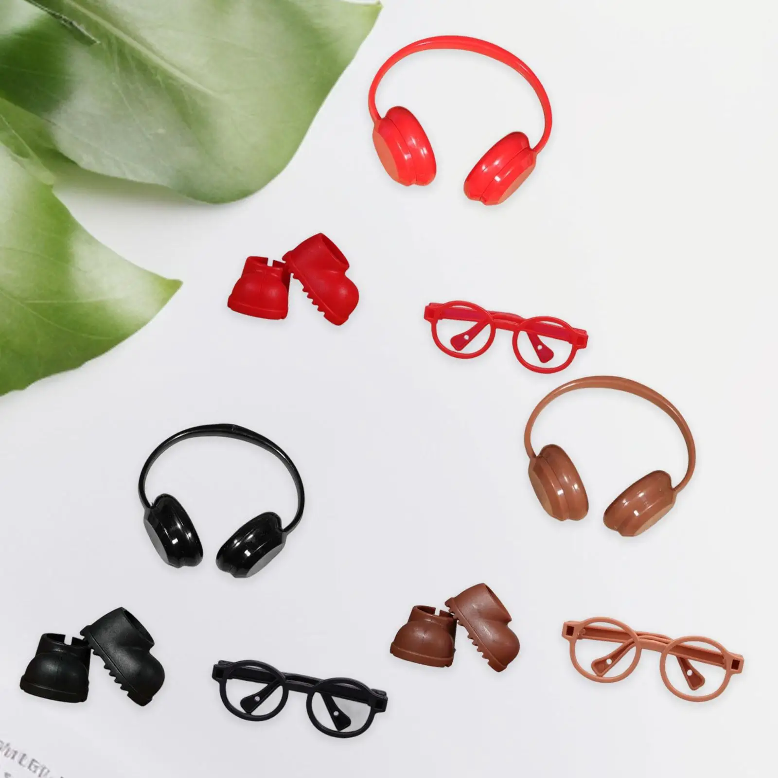 Miniature Doll Rain Boots Elegant Handmade Doll Short Shoes for 6.69'' Doll